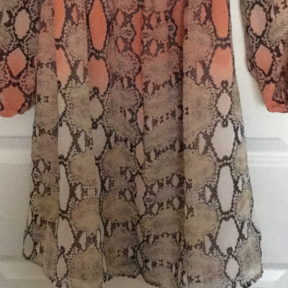 Boston Proper Ombré Python dress, size 2 - Picture 4 of 4